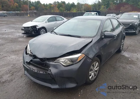 2014 Toyota Corolla Le z USA, uszkodzony, nr VIN 2T1BURHE1EC194021